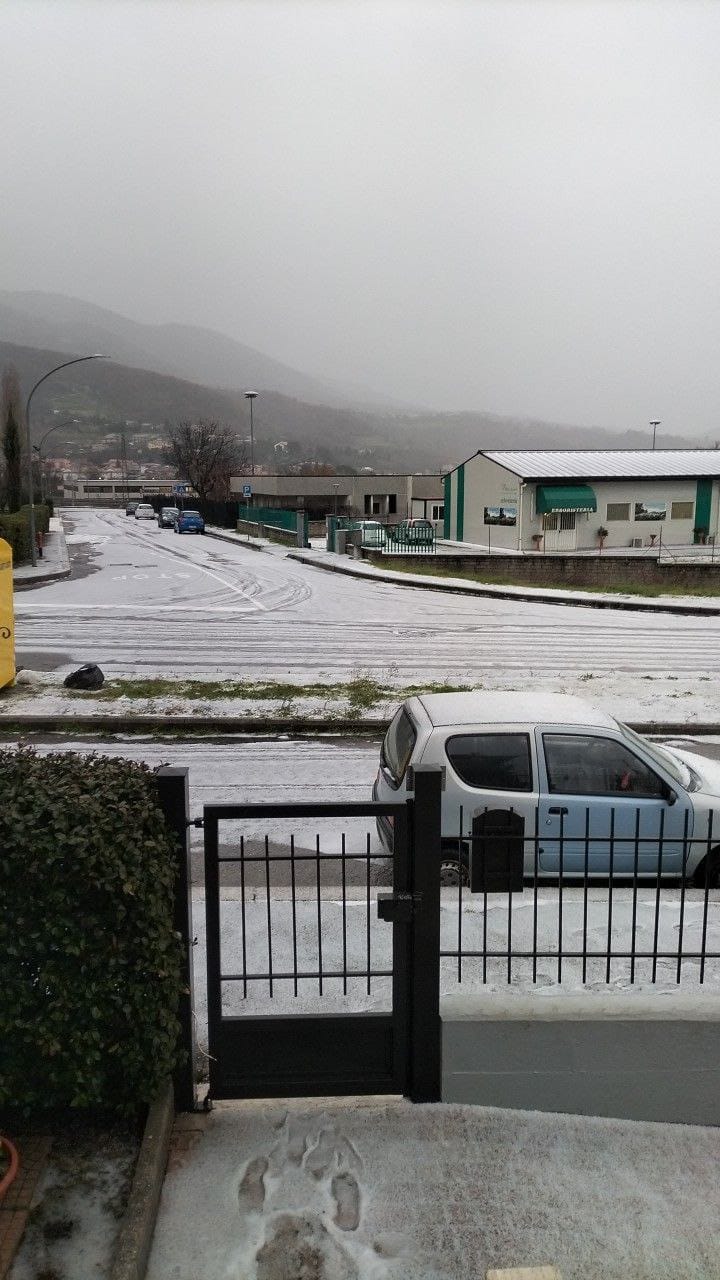 maltempo grandine rieti lazio