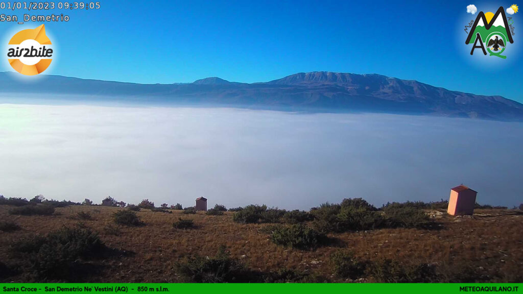 nebbia San Demetrio Né Vestini abruzzo