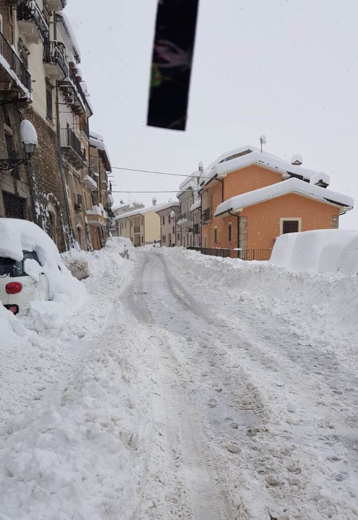 neve 21 gennaio 2023 Pacentro