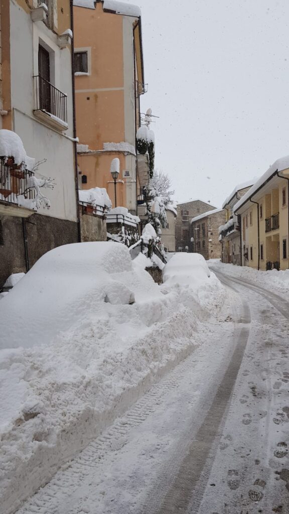 neve 21 gennaio 2023 Pacentro