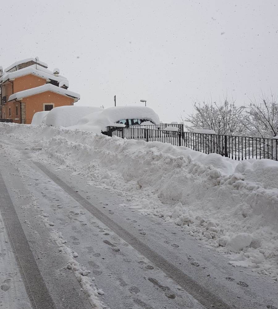 neve 21 gennaio 2023 Pacentro