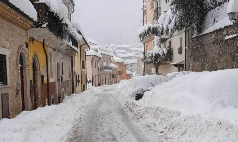 neve 21 gennaio 2023 Pacentro