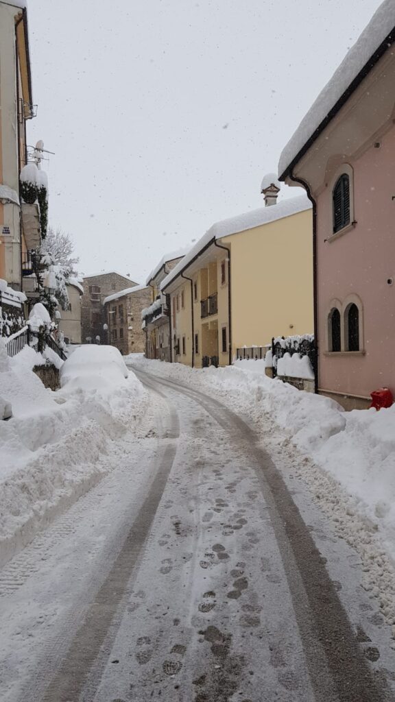 neve 21 gennaio 2023 Pacentro