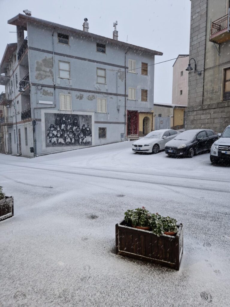 Neve a Fonni e Desulo