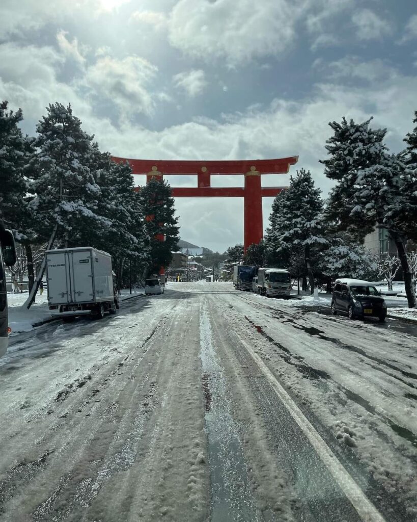 neve Kyoto Giappone