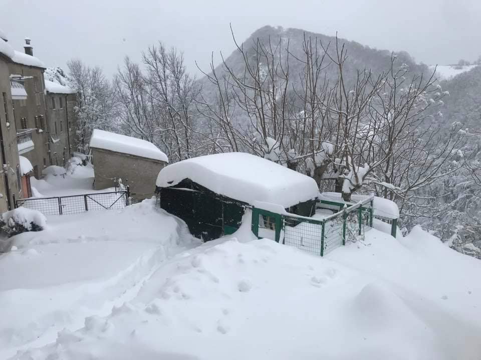 neve Poggio San Romualdo marche