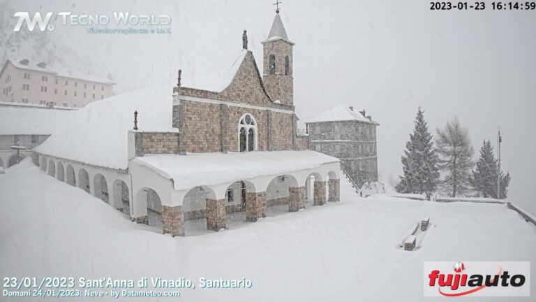 neve Sant'Anna di Vinadio piemonte