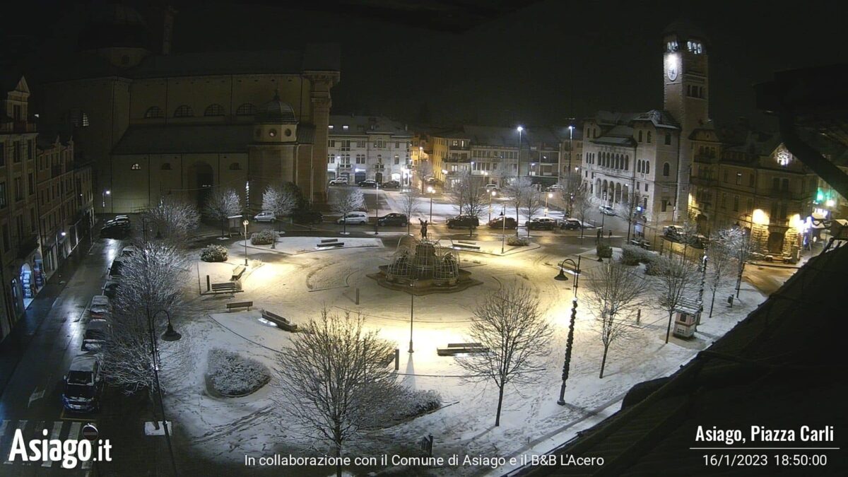 neve asiago veneto