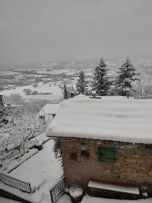 Neve in Casentino