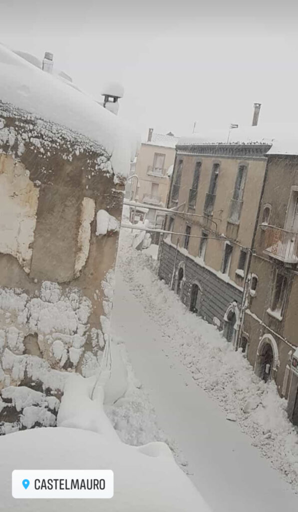 neve castelmauro molise