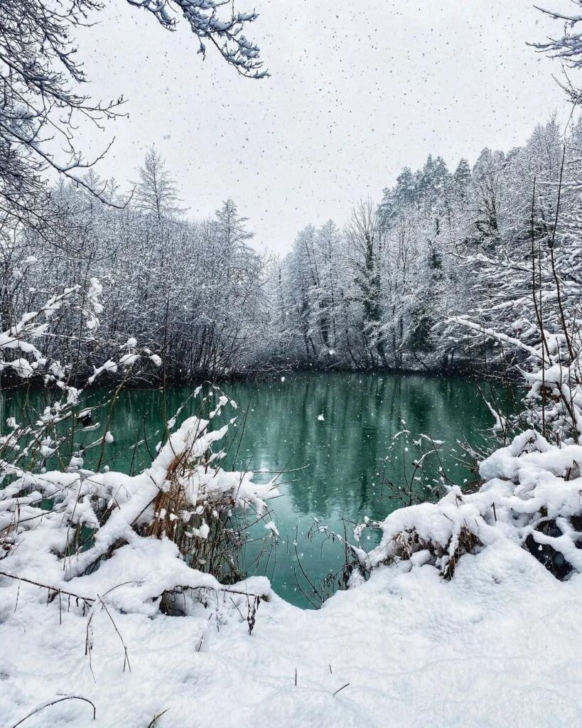 neve croazia parco plitvice