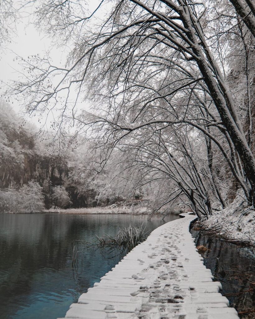 neve croazia parco plitvice