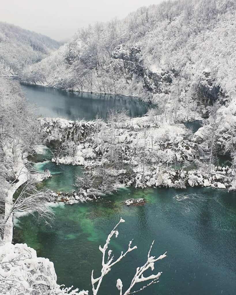 neve croazia parco plitvice