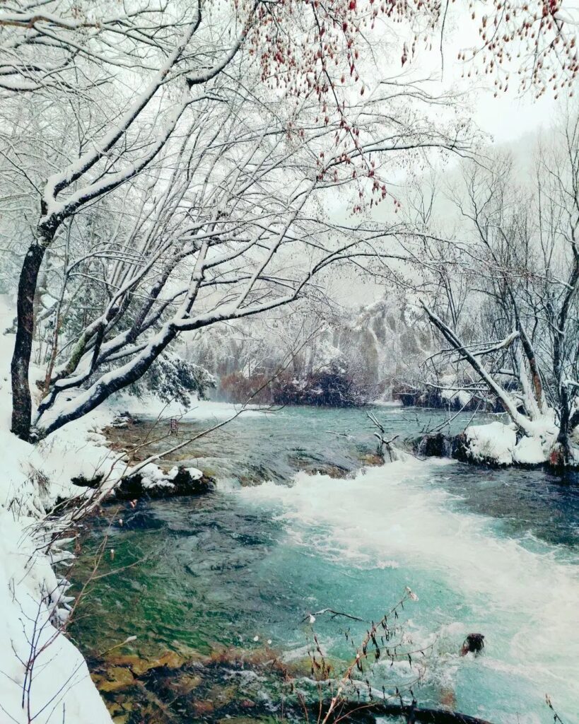 neve croazia parco plitvice