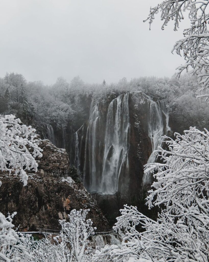 neve croazia parco plitvice