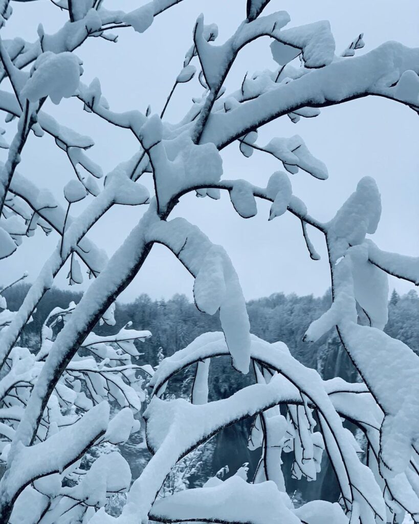 neve croazia parco plitvice