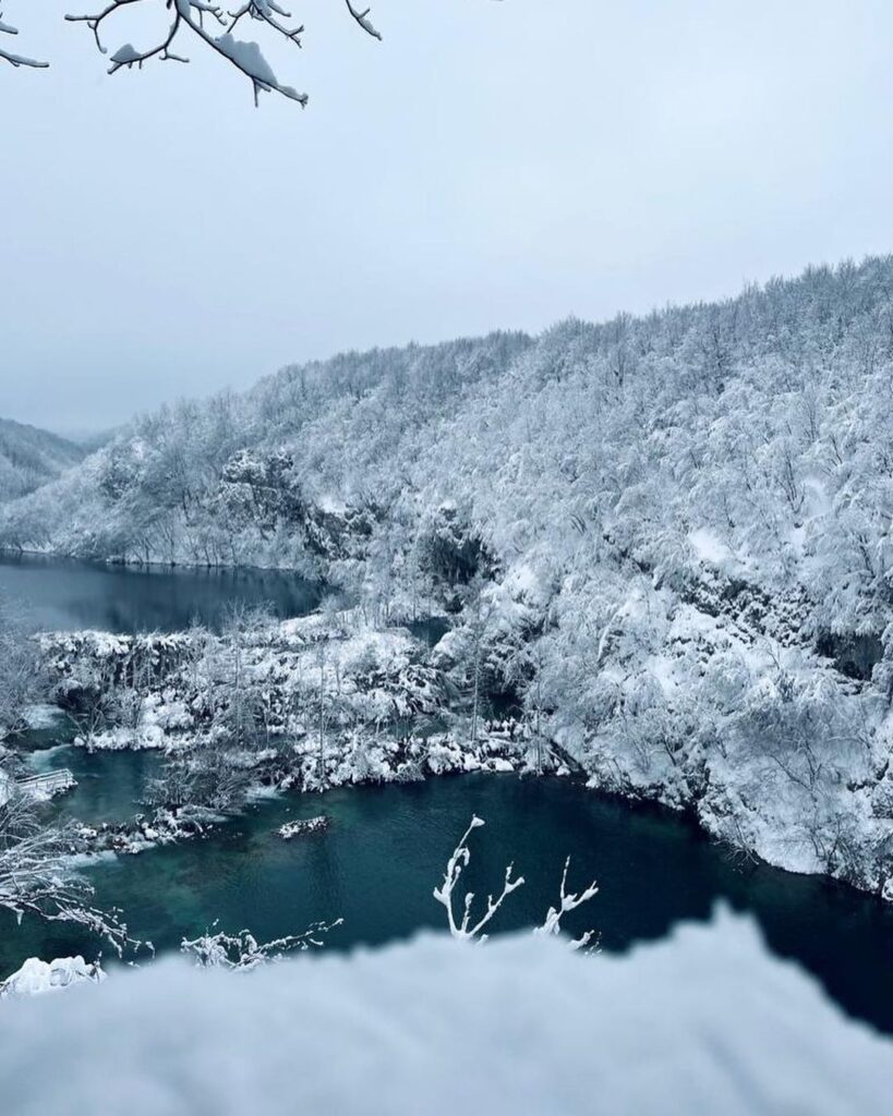 neve croazia parco plitvice