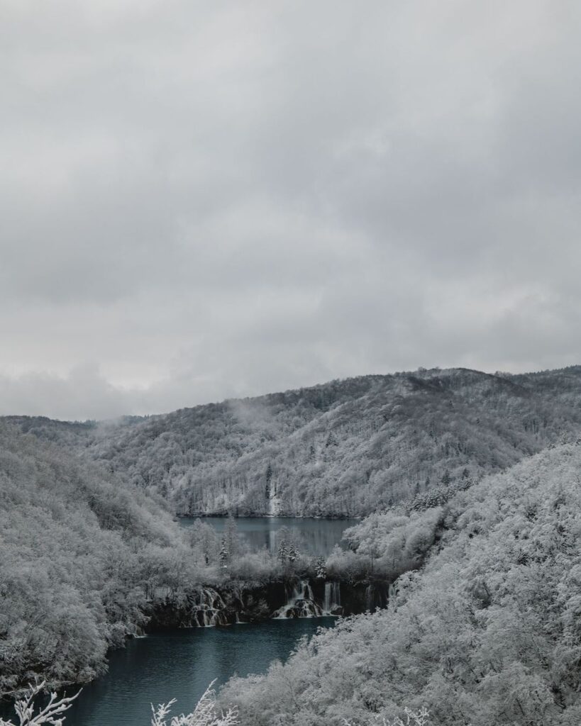 neve croazia parco plitvice