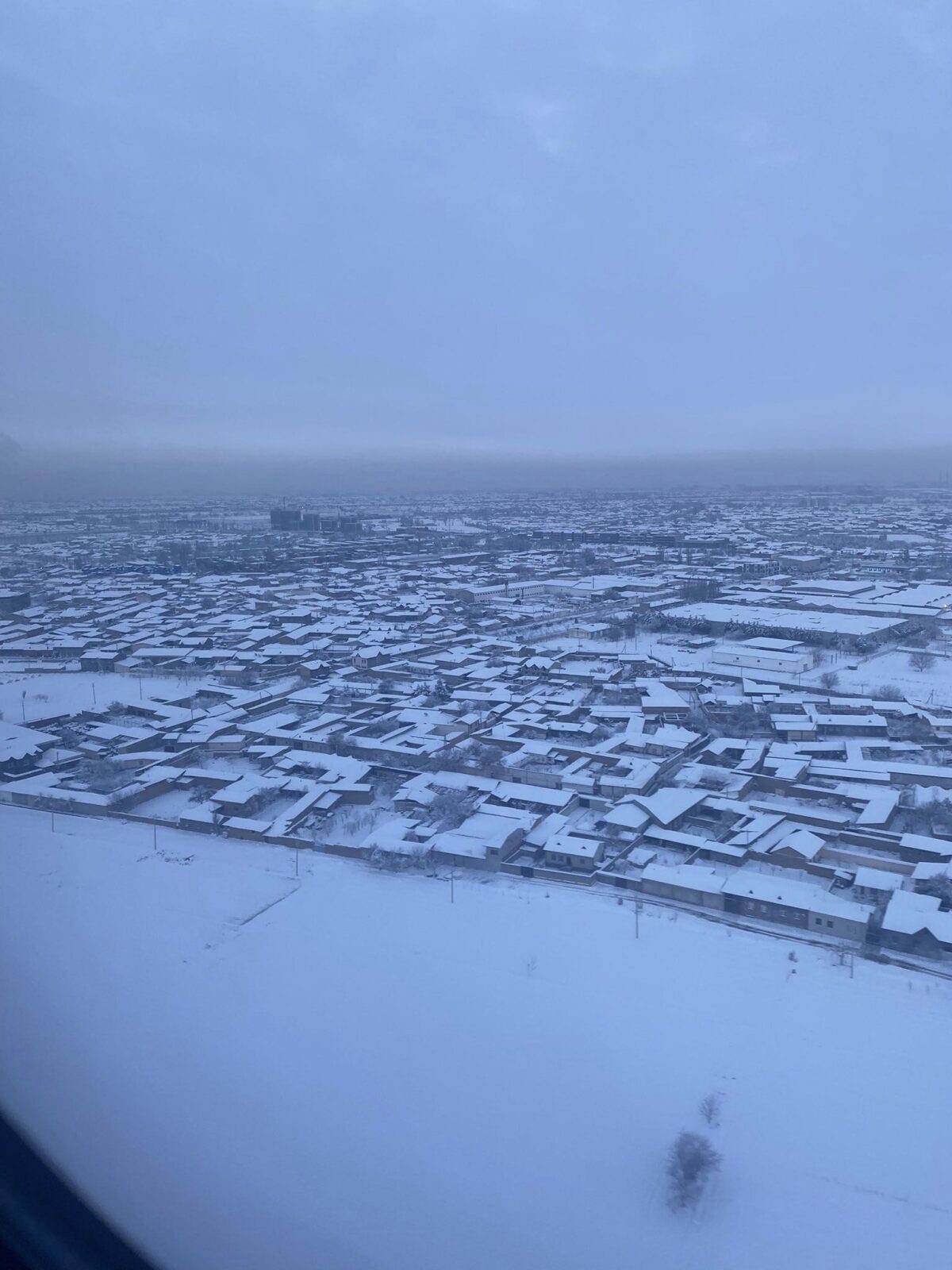 neve e freddo record a Taşkent