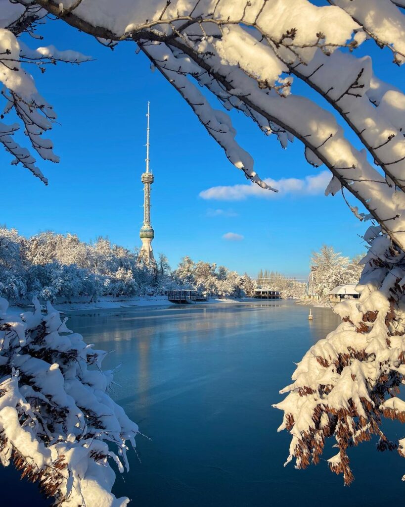 neve e freddo record a Taşkent