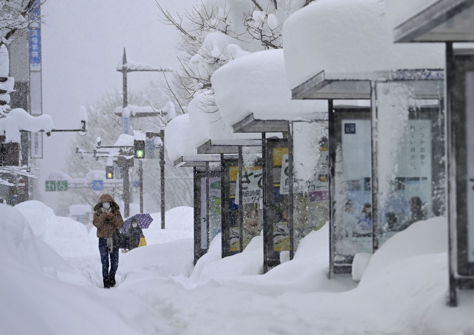 neve giappone