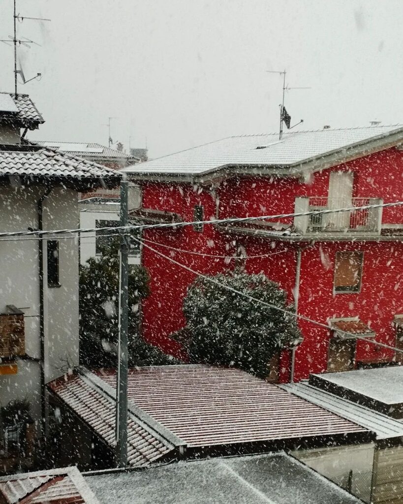 neve lombardia bergamo 19 gennaio 2022