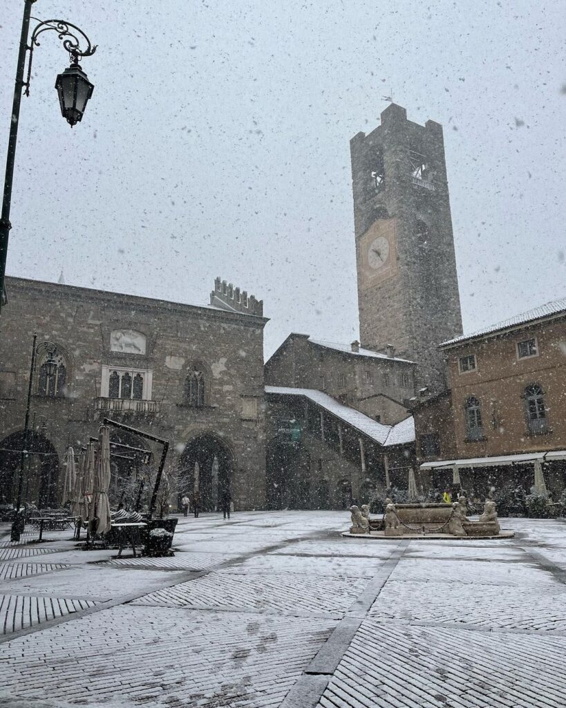 neve lombardia bergamo 19 gennaio 2022