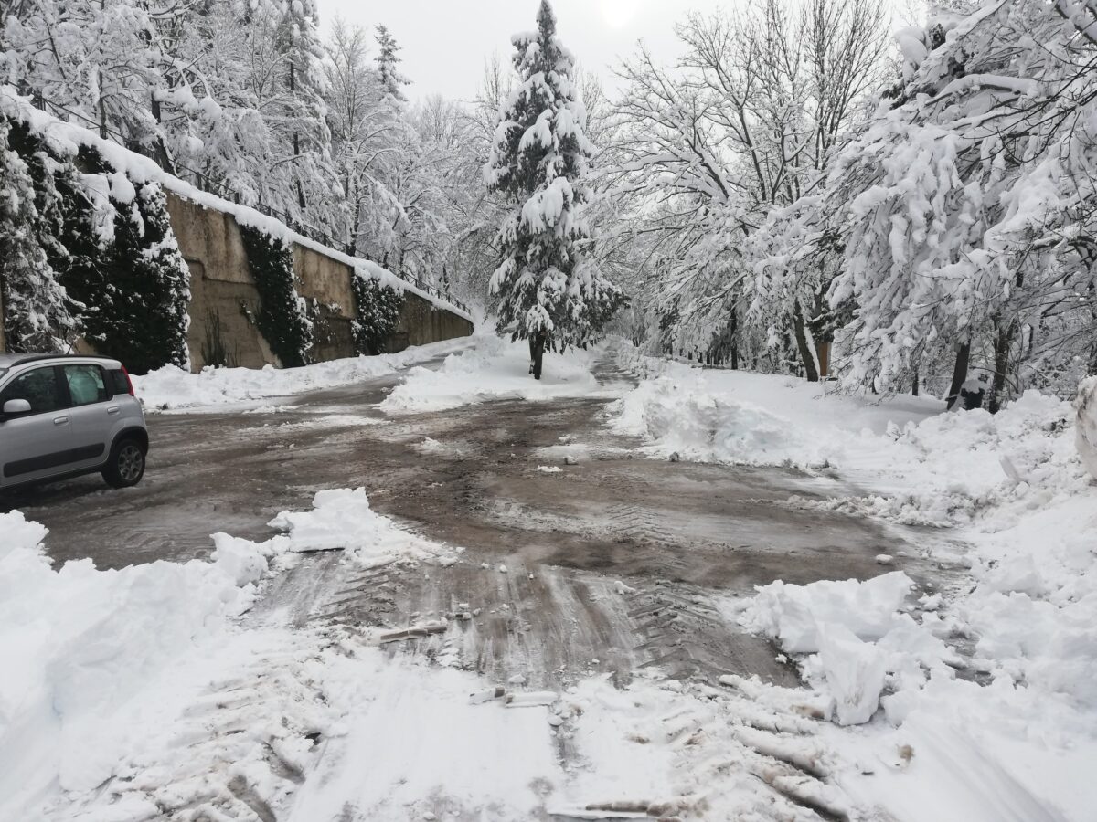 neve monastero san silvestro marche