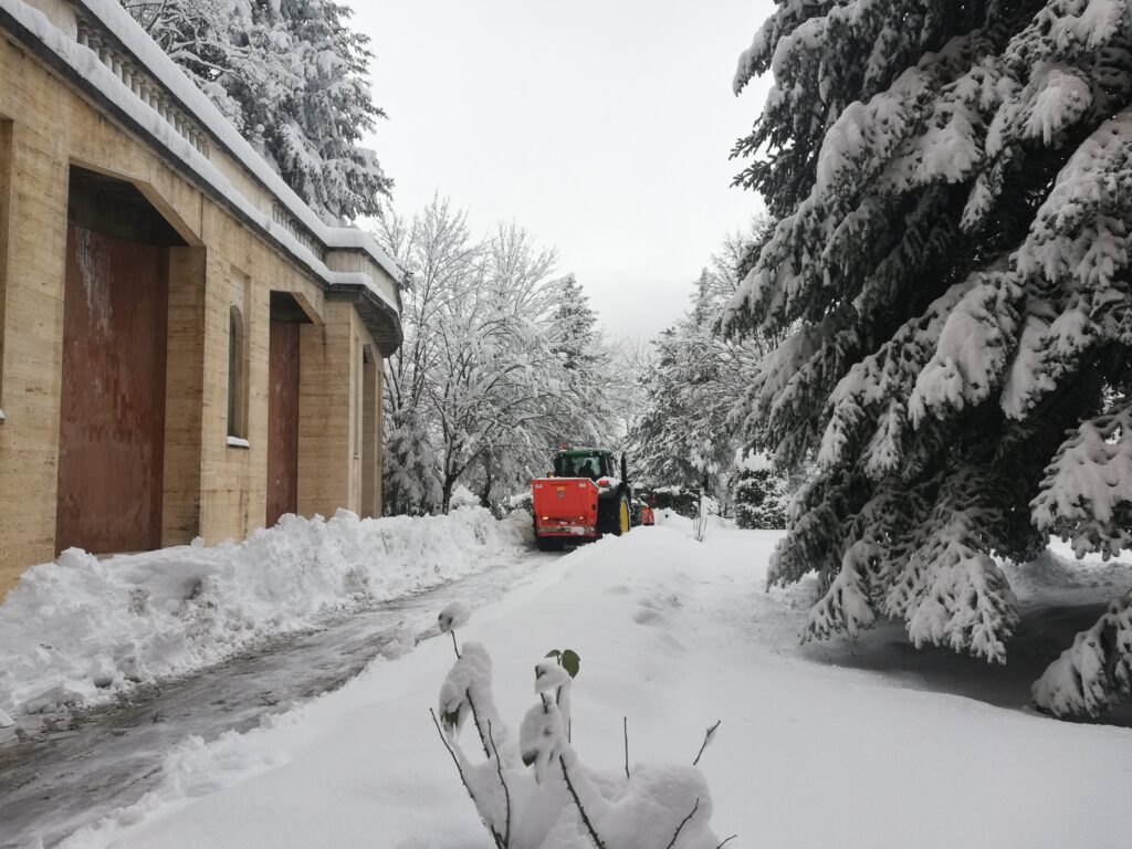 neve monastero san silvestro marche