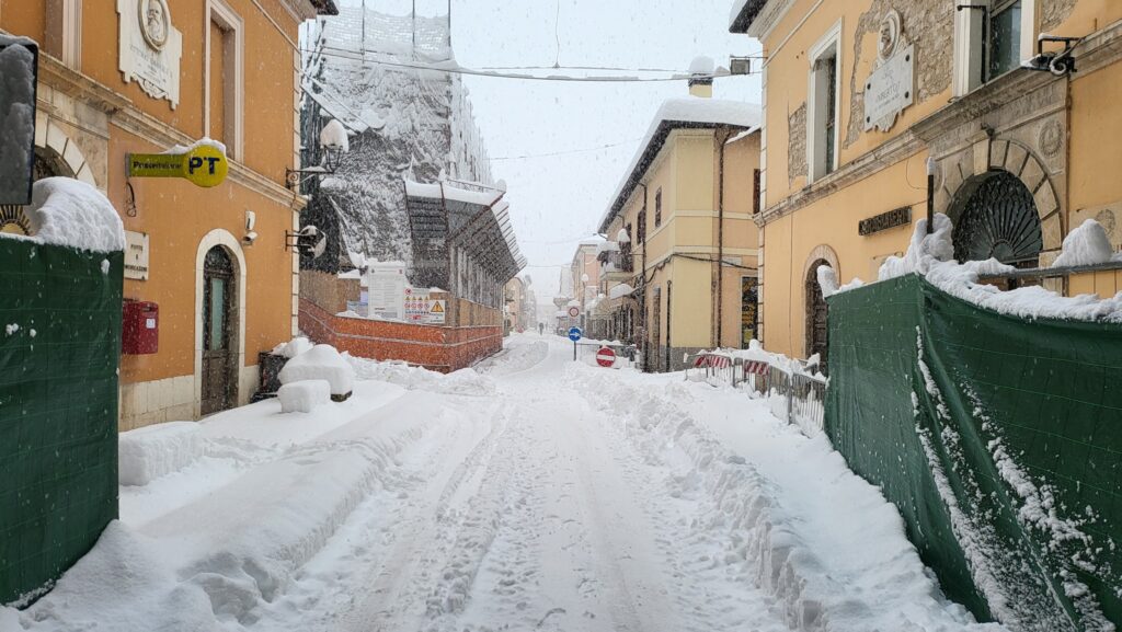 neve norcia umbria