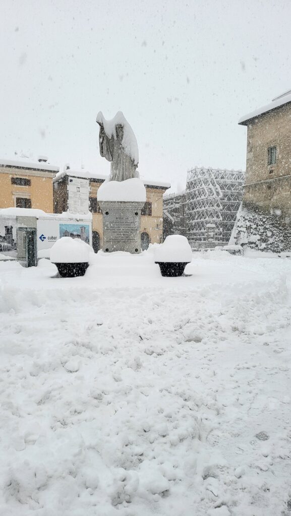 neve norcia umbria