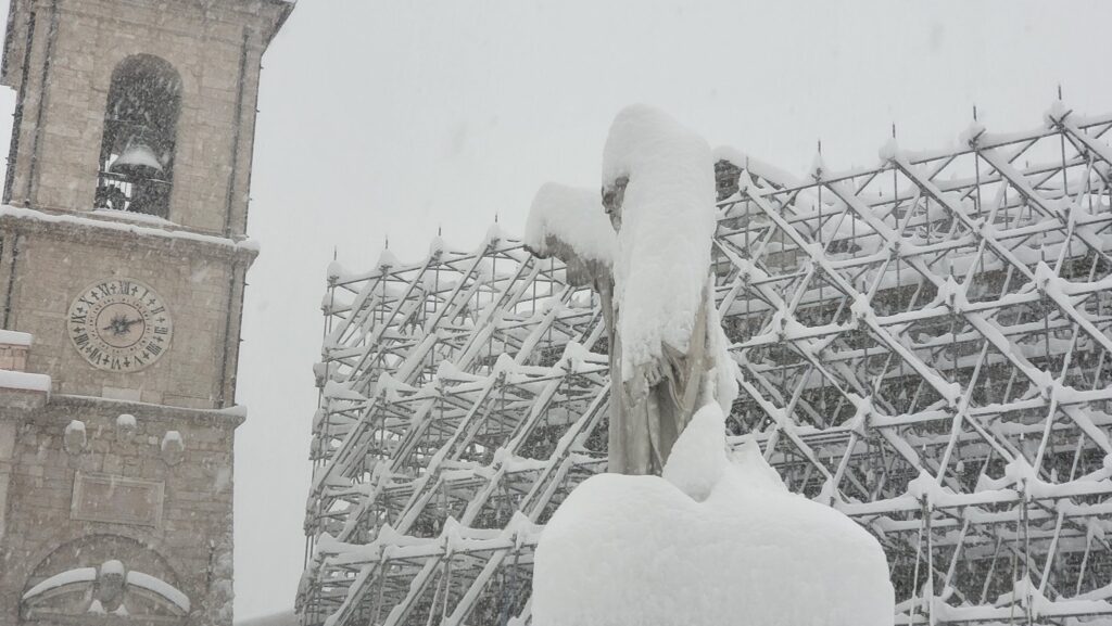 neve norcia umbria