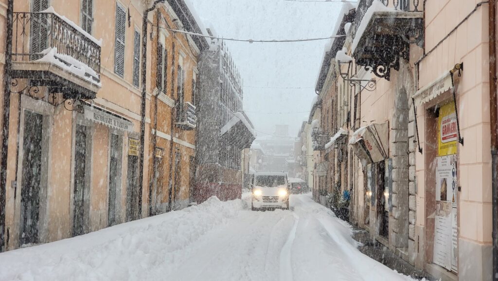 neve norcia umbria