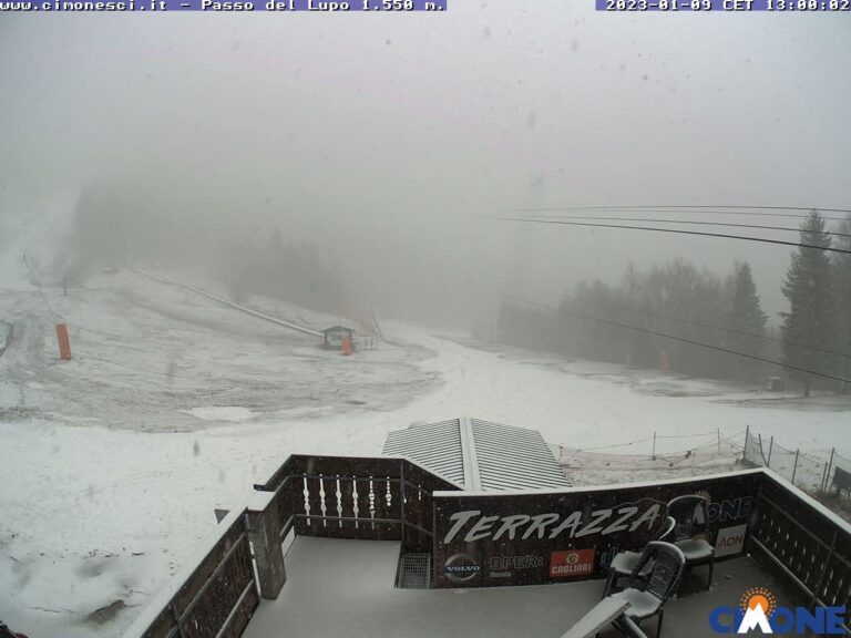 neve passo del lupo appennino modenese