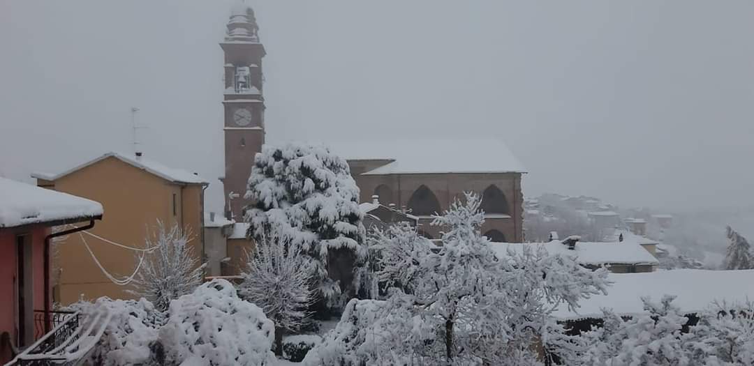 neve oltrepò pavese lombardia