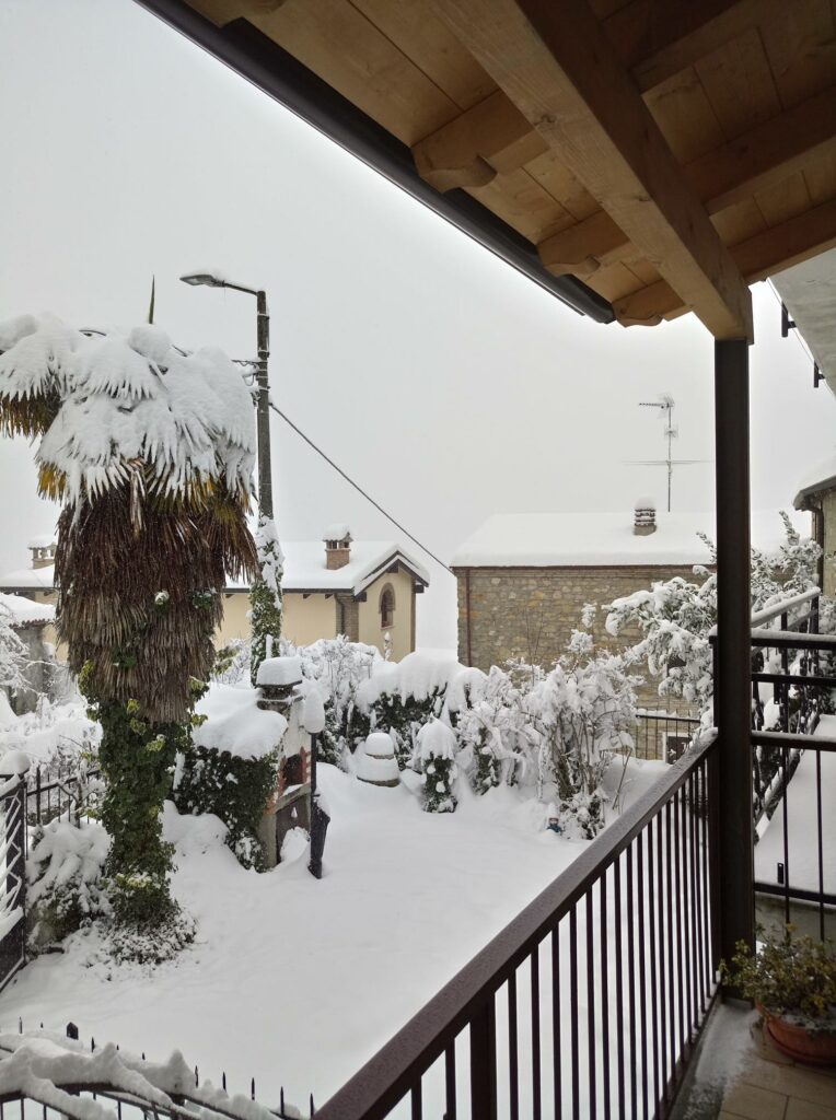 neve oltrepò pavese lombardia