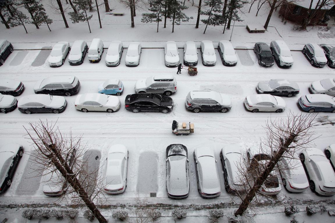 neve seul corea del sud