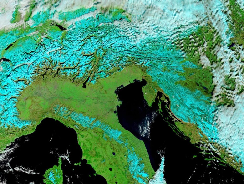 satellite meteo nasa italia 31 gennaio 2023