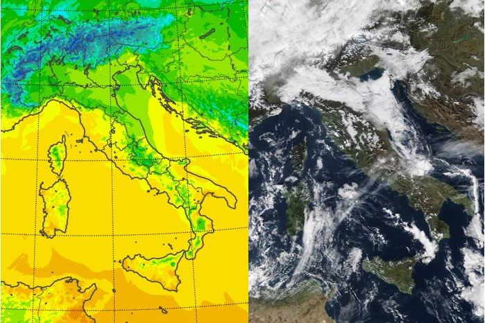 temperature massime 4 gennaio 2022