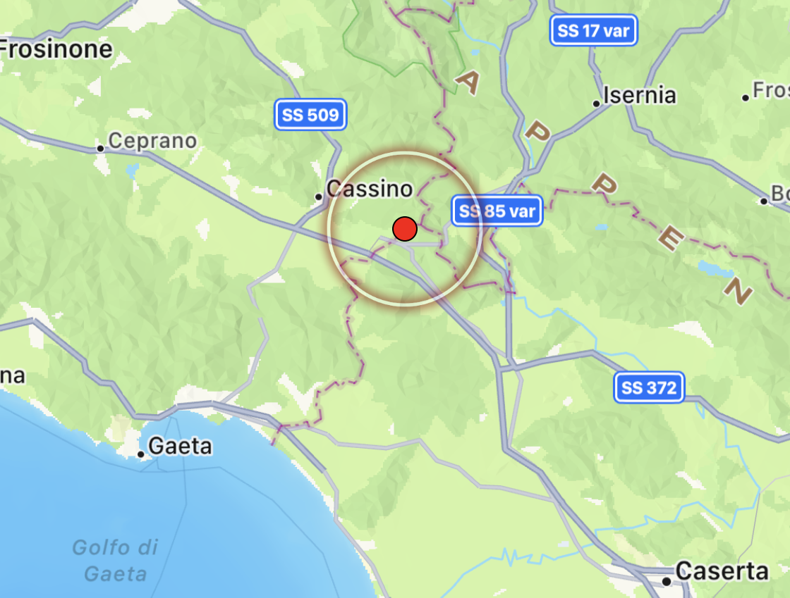 terremoto campania 2 gennaio 2023