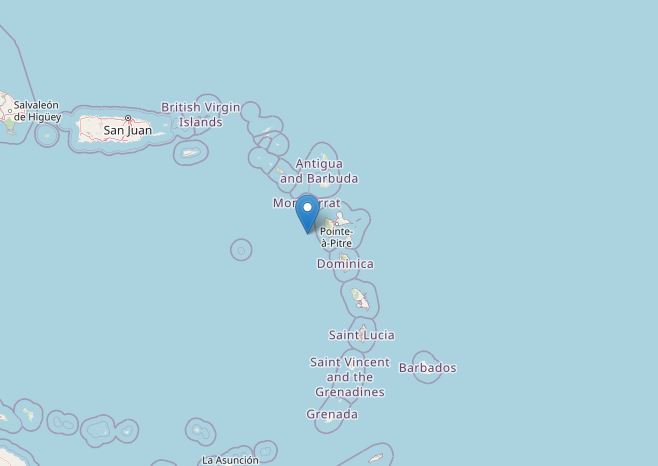 terremoto caraibi guadalupe martinica