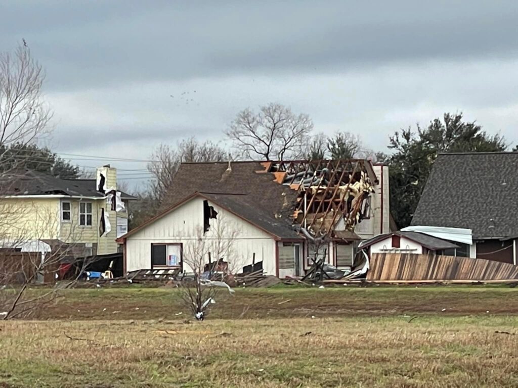 tornado texas houston