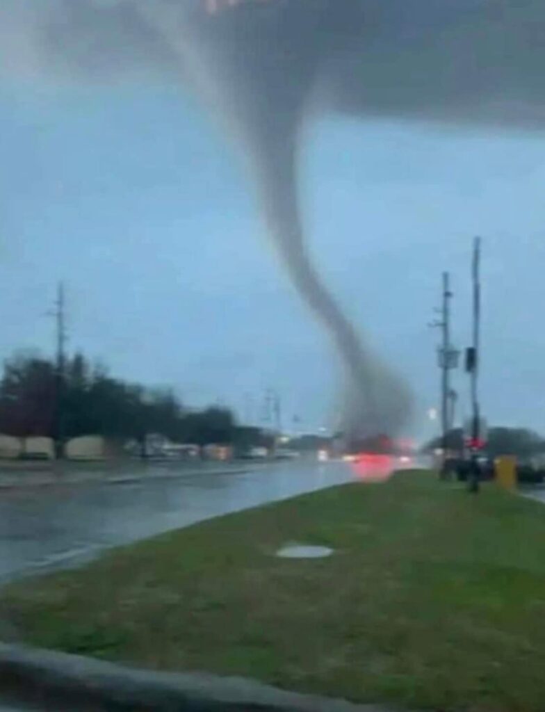 tornado texas houston