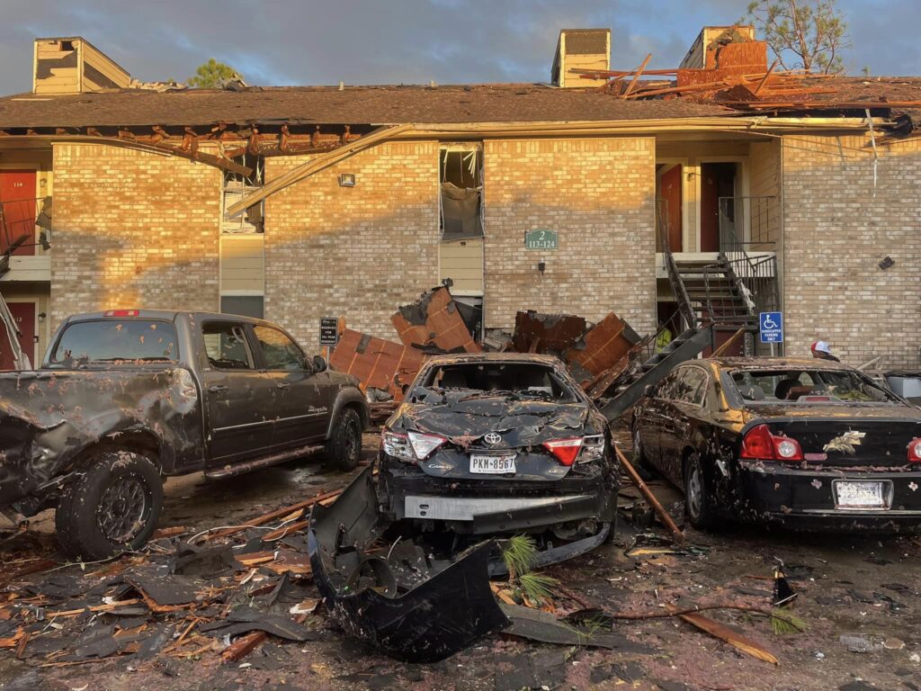 tornado texas houston