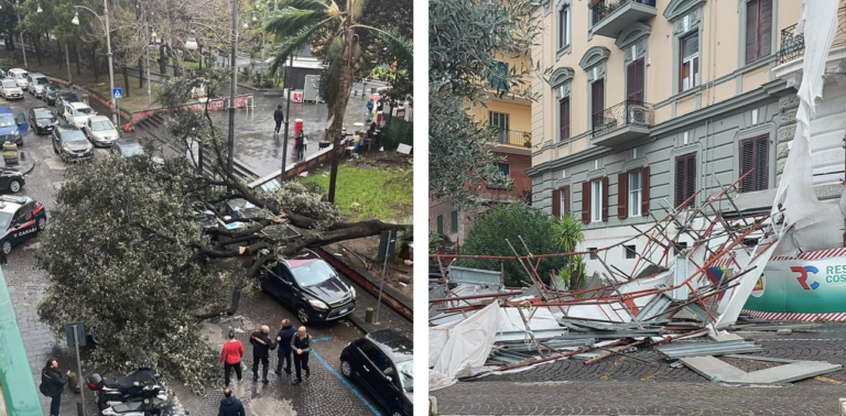 vento forte napoli