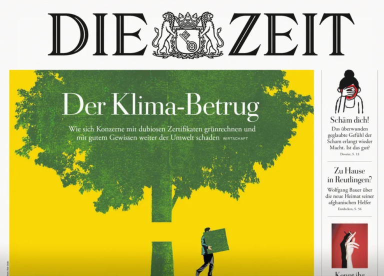 zeit scandalo clima