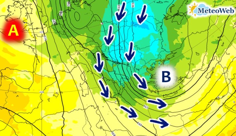 allerta meteo italia gelo febbraio