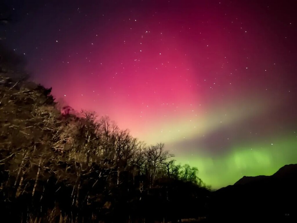 aurora boreale notte 26 febbraio 2023 europa