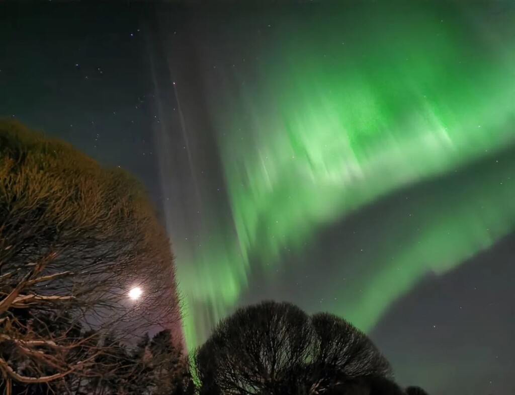 aurora boreale notte 26 febbraio 2023 europa