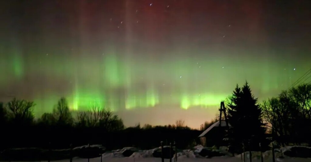 aurora boreale notte 26 febbraio 2023 europa